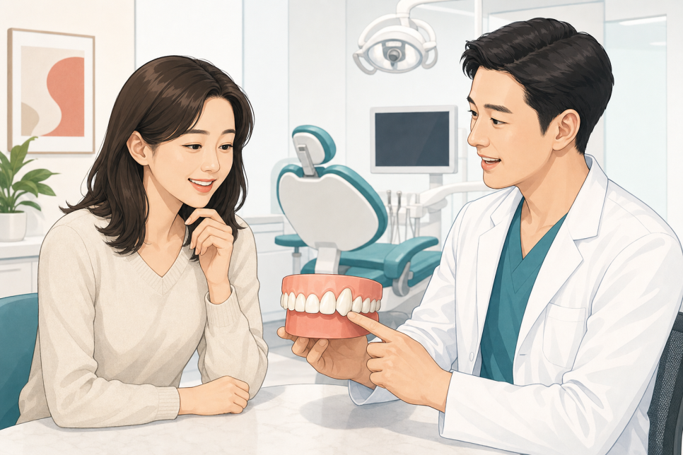 강남 치과 성인 덧니, 교정으로 해결하는 게 좋을까요? 관련 이미지 1