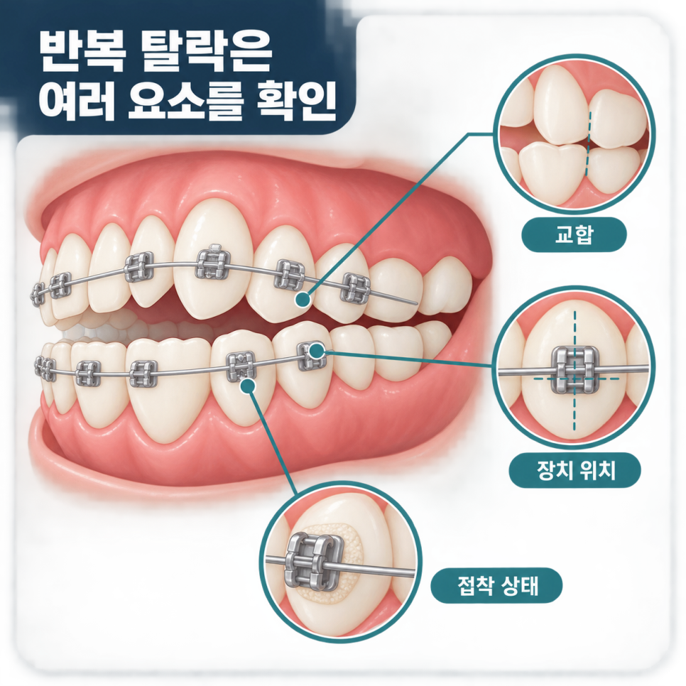 교정 브라켓 떨어짐, 치료 기간 늘어날까요? 대처법 총정리 관련 이미지 4