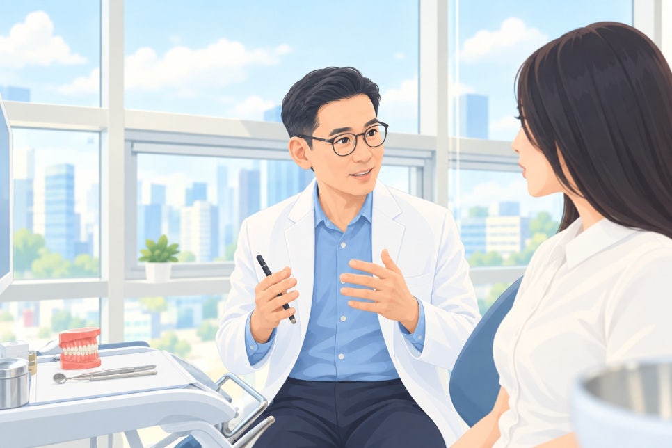 신사역 라미네이트, 앞니 벌어짐은 교정과 어떤 기준이 다를까요? 관련 이미지 10