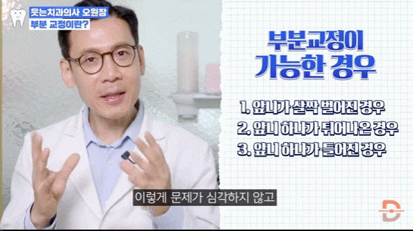 덧니 부분교정, 관련 이미지 1