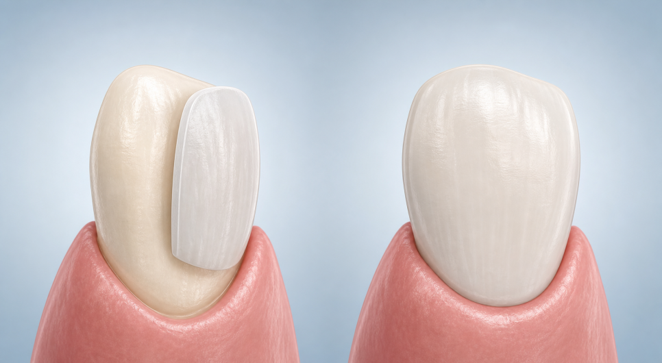 Sinsa Station No-Prep Veneers: How Are Veneers Different from Crowns? image 17