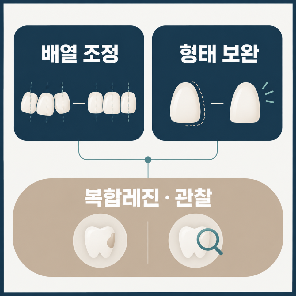 신사역 라미네이트, 앞니 벌어짐은 교정과 어떤 기준이 다를까요? 관련 이미지 8