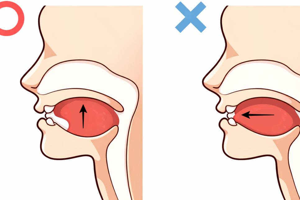내발산동 치과 교정 환자 필독, 혀 위치와 뮤잉 운동이 얼굴과 교정에 미치는 영향 관련 이미지 1