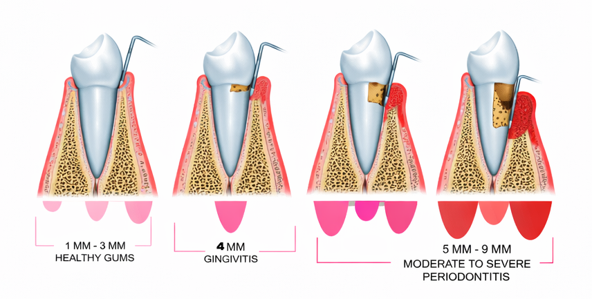 우장산 치과 잇몸 출혈, 치은염일까 치주염일까? 단계별 차이와 관리법 관련 이미지 4