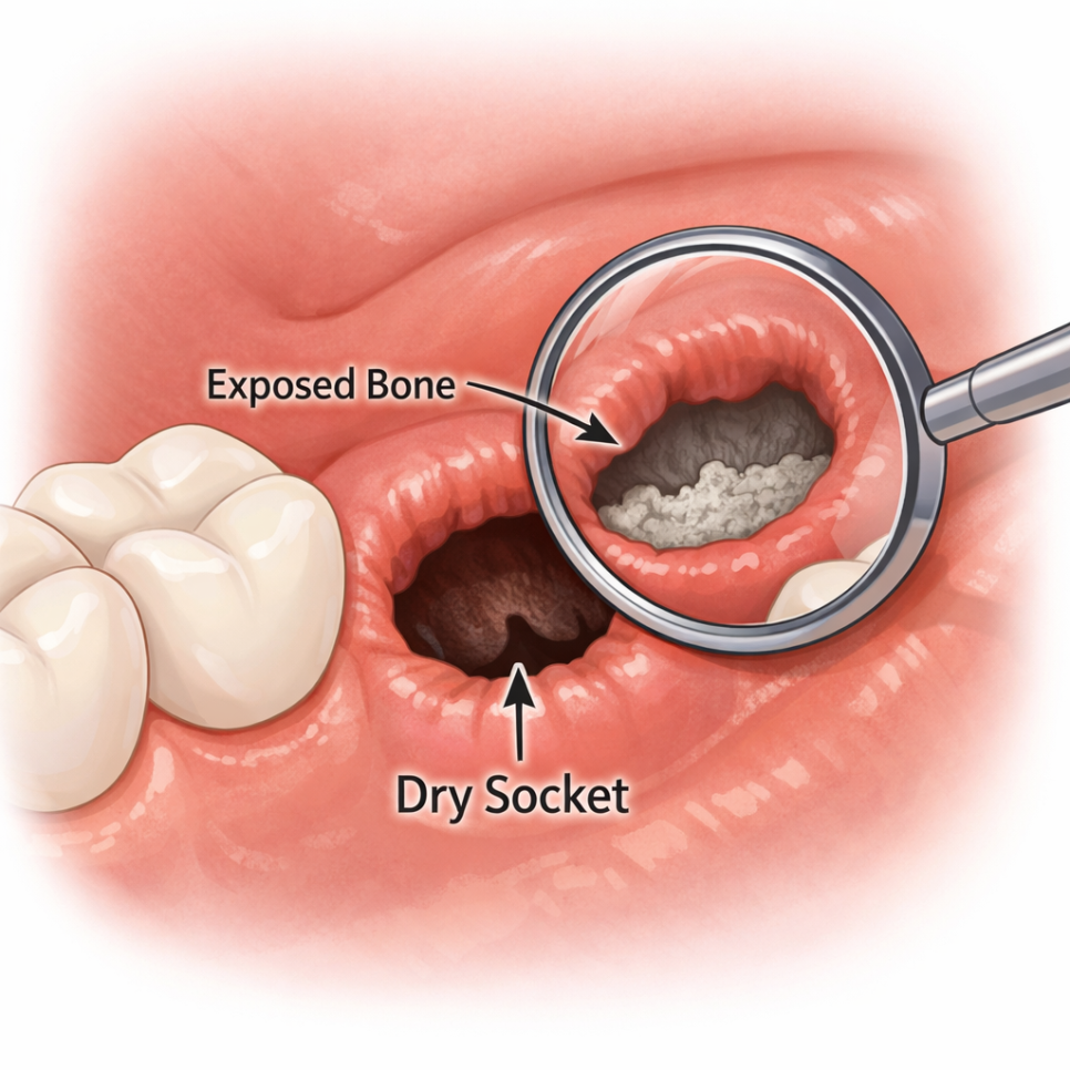 마곡동 치과 사랑니 발치 후 2~3일째 통증과 냄새가 느껴진다면? 드라이소켓 주의 관련 이미지 4