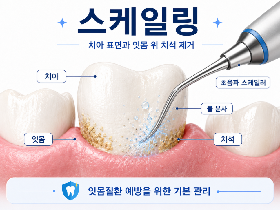 스케일링 1년에 한 번이면 충분할까요? 내발산동 치과에서 알려드립니다. 관련 이미지 1