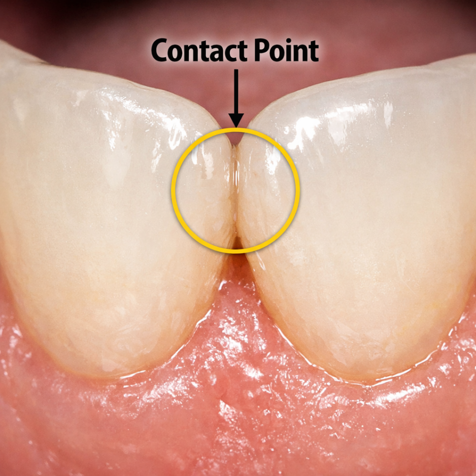 마곡동 치과 교정 후 치아 사이 검은 삼각형, 왜 생기는 걸까? 관련 이미지 3