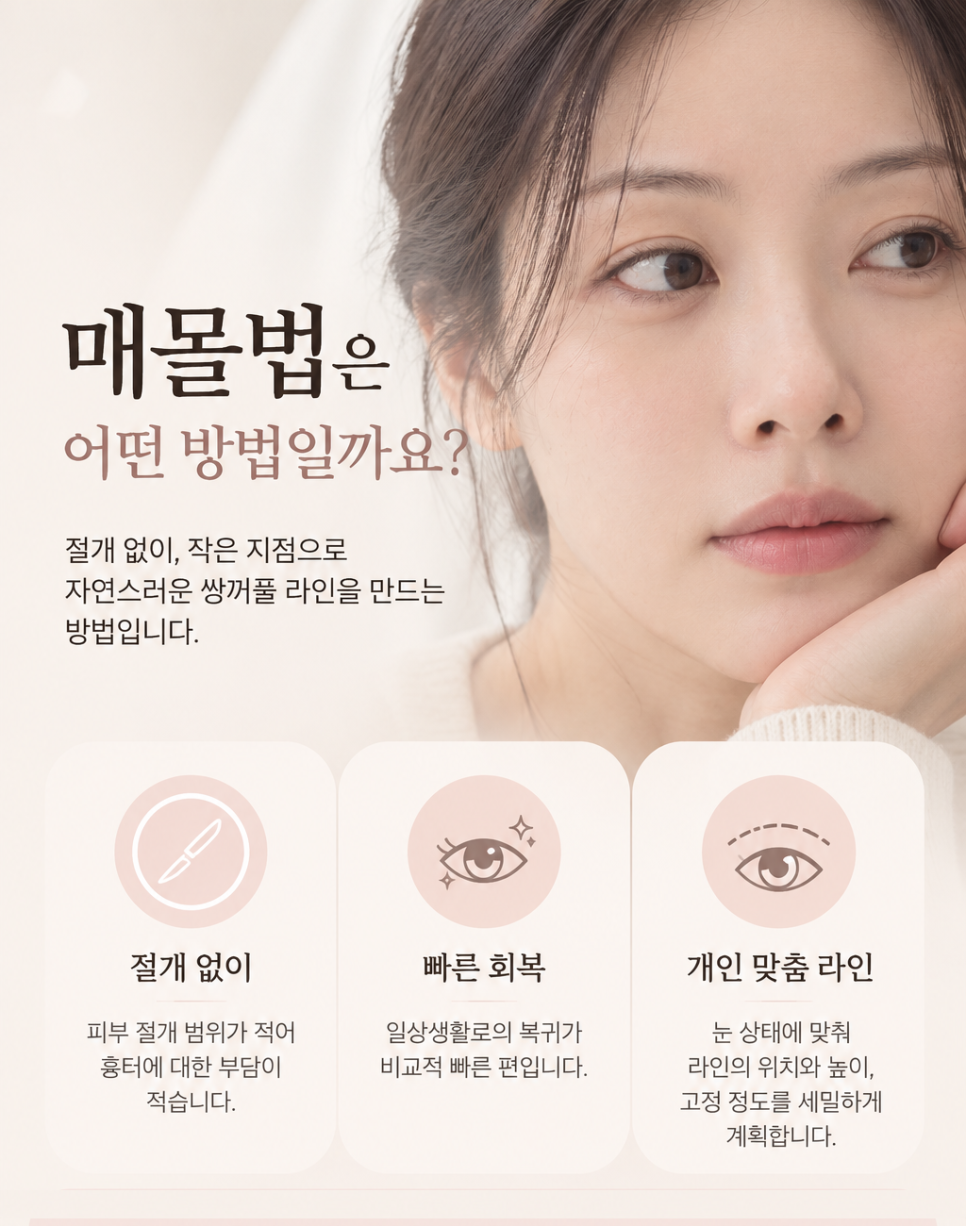 신사동 눈성형외과 매몰법, 절개 쌍꺼풀수술 어떻게 선택해야 할까? 관련 이미지 2