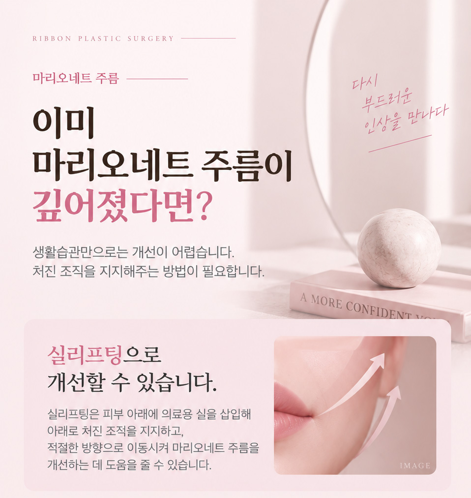 마리오네트 주름 예방하는 방법 있을까? 이미 깊어졌을 때 실리프팅 효과는? 관련 이미지 3