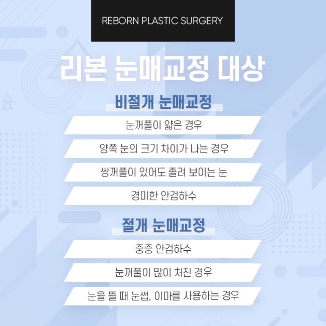 강남역눈매교정 또렷한 눈매를 위한 관련 이미지 3
