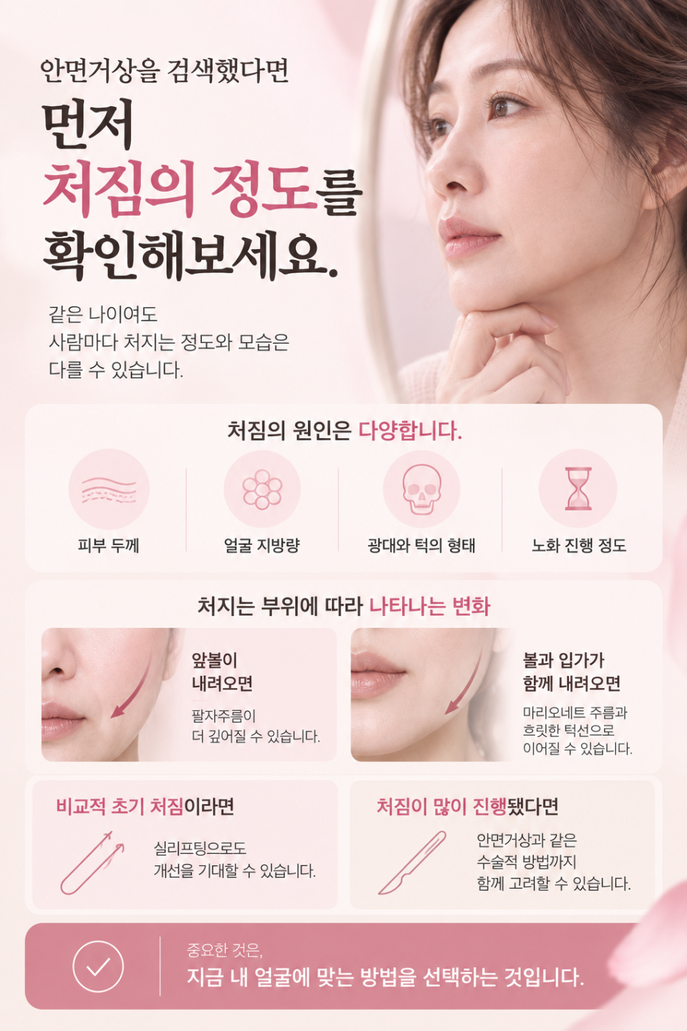 신사동 안면거상 성형외과, 실리프팅이 적합하다면 비수술적인 방식으로 개선 가능합니다. 관련 이미지 4