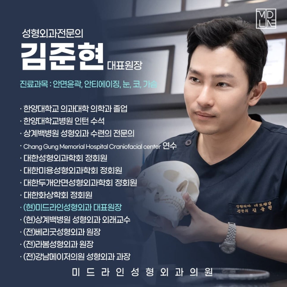 I am Kim Jun-hyun, Chief Director of Midline Plastic Surgery. image 8