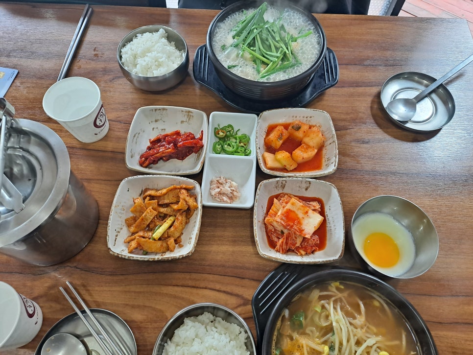 압구정 맛집 완산골명가 콩나물국밥 피순대 후기 및 가격 관련 이미지 6