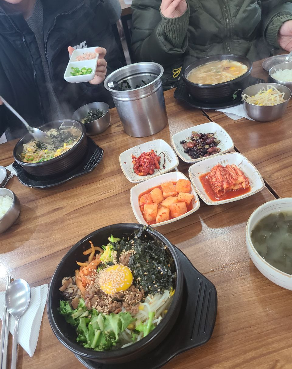 Wansangol Myeonga, Apgujeong Branch: Stone Pot Bibimbap and Bean Sprout Soup with Rice image 1