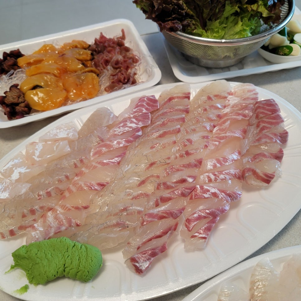 [일산수산물시장]참돔, 찰광어 싱싱하게 회 떠서 바로 먹어요. 관련 이미지 6