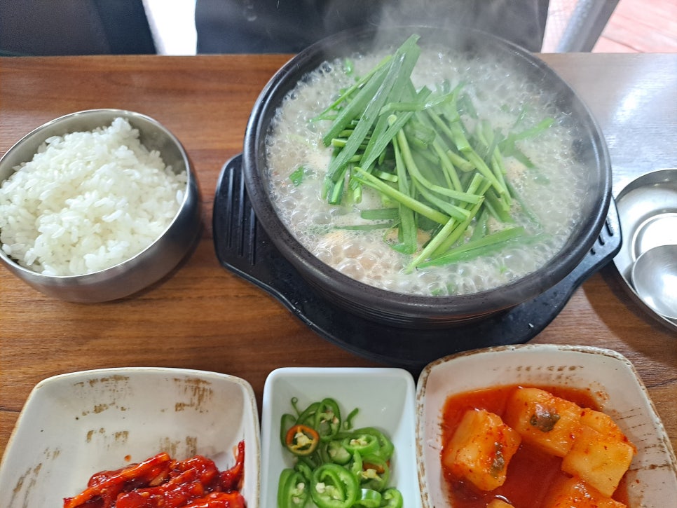 압구정 맛집 완산골명가 콩나물국밥 피순대 후기 및 가격 관련 이미지 9