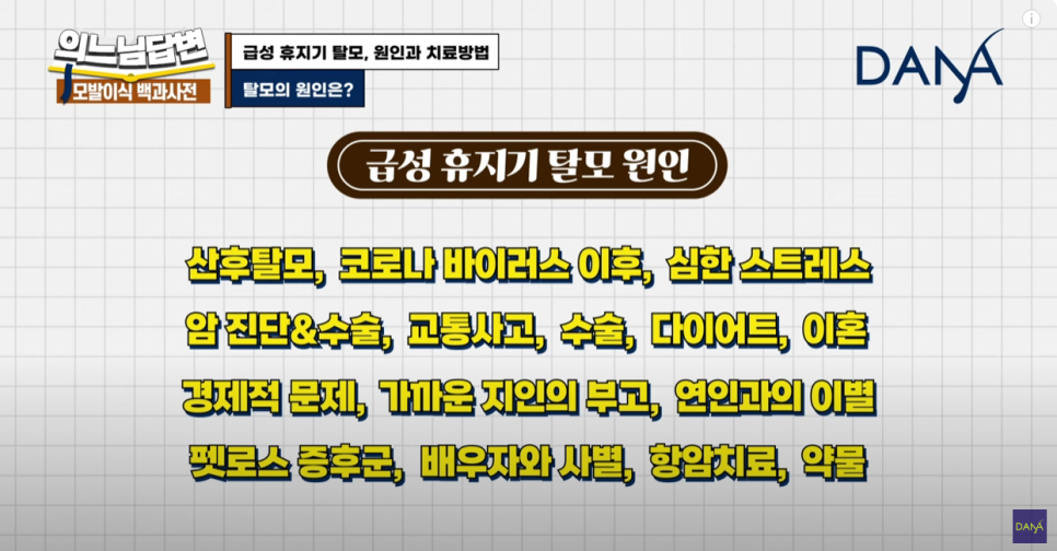급성휴지기탈모 원인과 치료 방법은? 관련 이미지 3