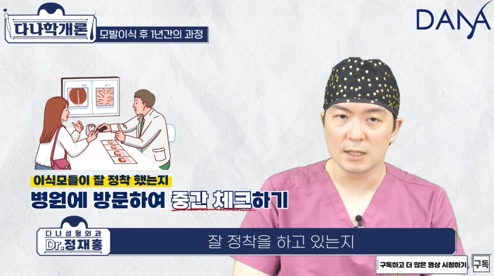 모발이식 1년후 (수술후 머리카락이 자라나는 과정) 관련 이미지 11