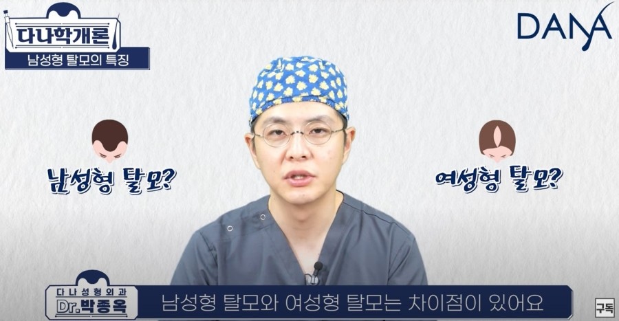 남자 정수리탈모, M자탈모가 의심된다면 관련 이미지 1