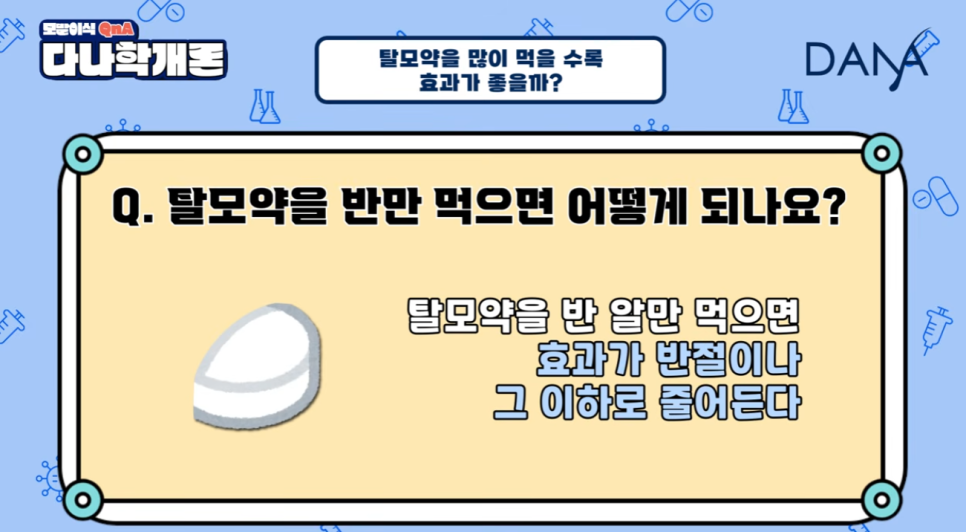 탈모약 하루에 두 알 먹으면 효과도 2배일까? (복용법, 부작용 정리) 관련 이미지 10