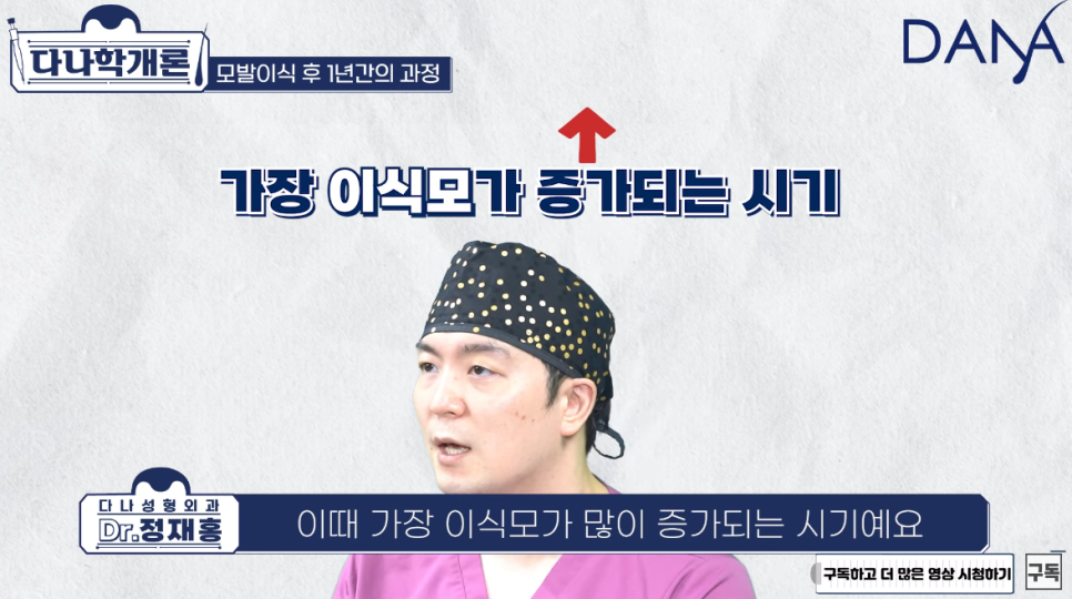모발이식 1년후 (수술후 머리카락이 자라나는 과정) 관련 이미지 12