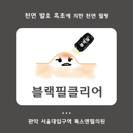 서울대입구역 여드름 치료와 피부영양공급 천연필링(블랙필) 관련 이미지 1