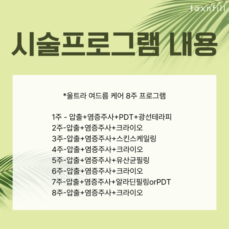 [ToxnFill Seoul National University Branch] Newly Launched Acne 8-Week Package Open! image 2