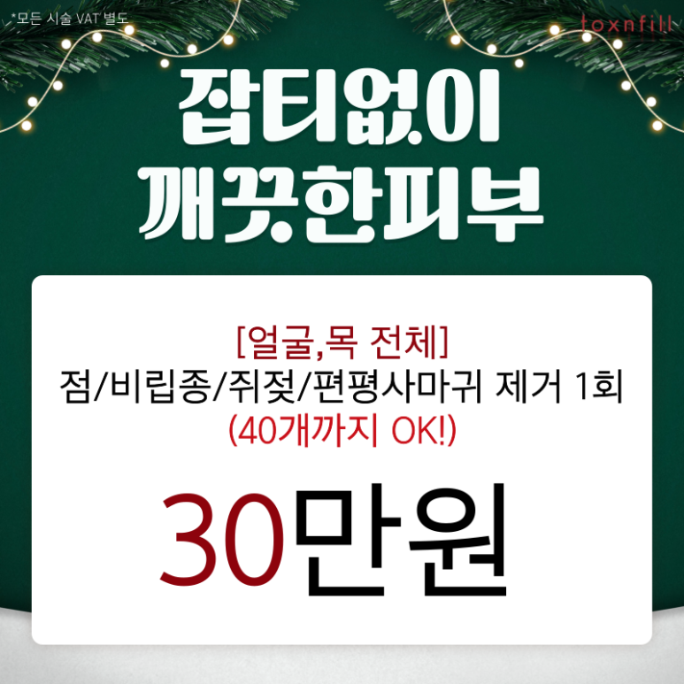 [톡스앤필서울대점] 연말고객 감사제 12월 마지막헤택 이벤트 관련 이미지 7