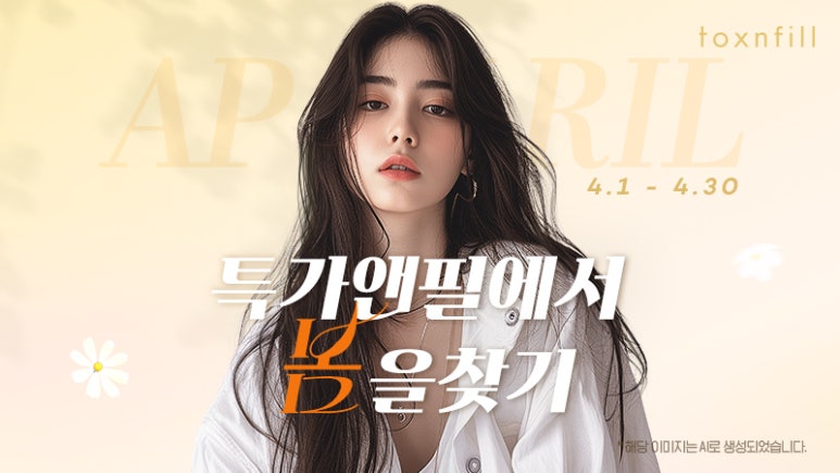[톡스앤필 서울대점] 특가앤필에서 봄찾기 이벤트 관련 이미지 1