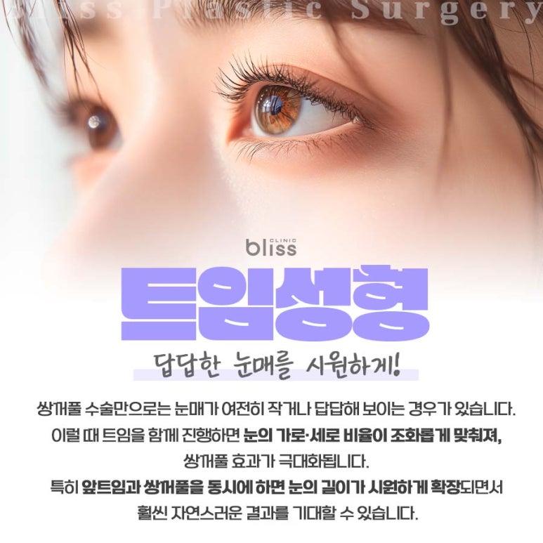 트임 성형, 내 눈에 맞는 선택 법과 수술 후 관리까지 관련 이미지 2