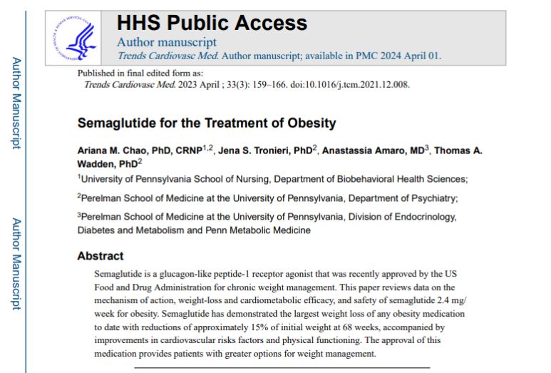 위고비(세마글루타이드) STEP 연구 놀라운 효과와 주의사항 관련 이미지 1