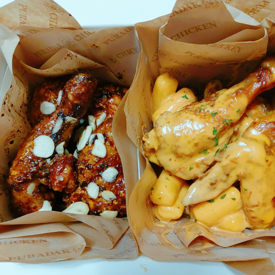 [푸라닭메뉴 추천] 푸라닭 반반 블랙알리오 & 투움바치킨 솔직 후기 관련 이미지 1