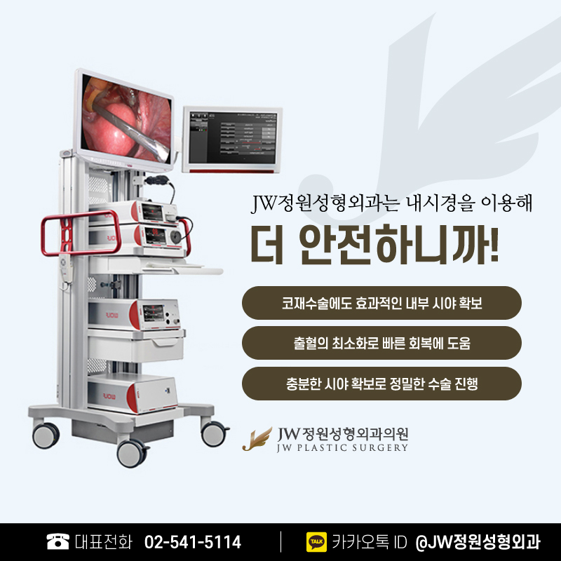 코재수술성형외과 선택의 중요성! 【강남 JW정원성형외과】 관련 이미지 9