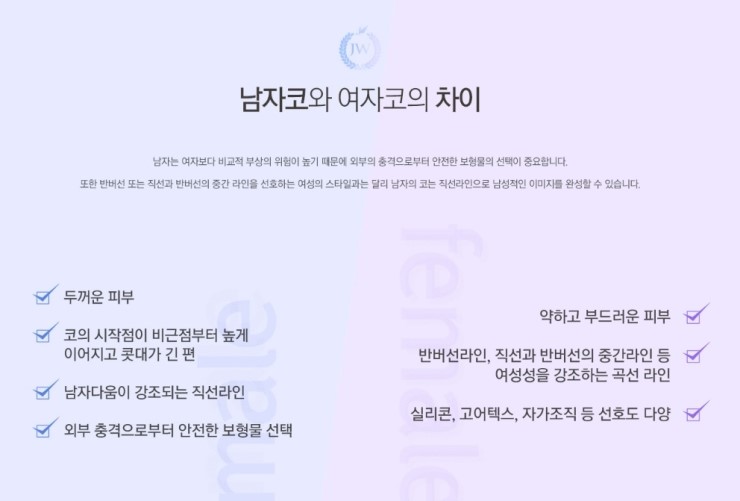 남자코성형도 역시! JW정원성형외과! 관련 이미지 3