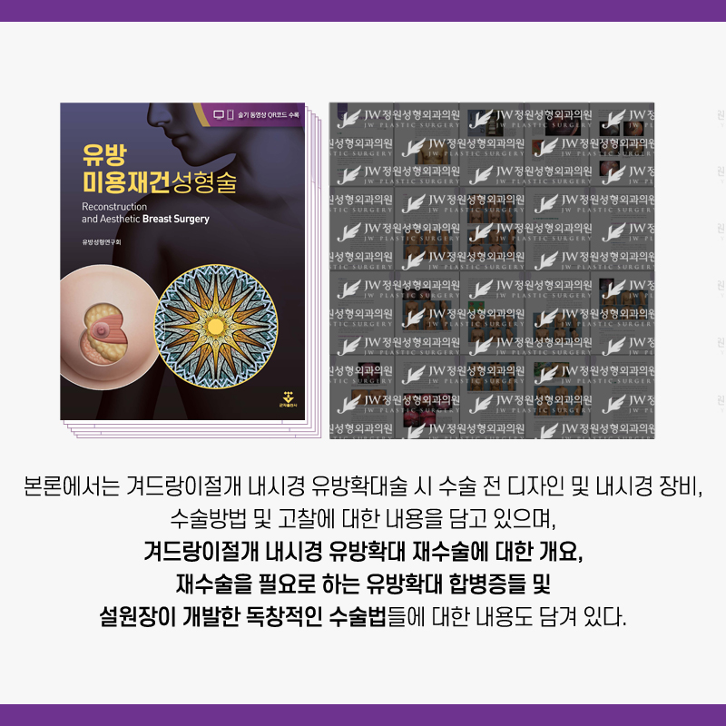 강남 JW정원성형외과 :: 설철환 원장, 유방미용재건성형술 저서의 관련 이미지 4