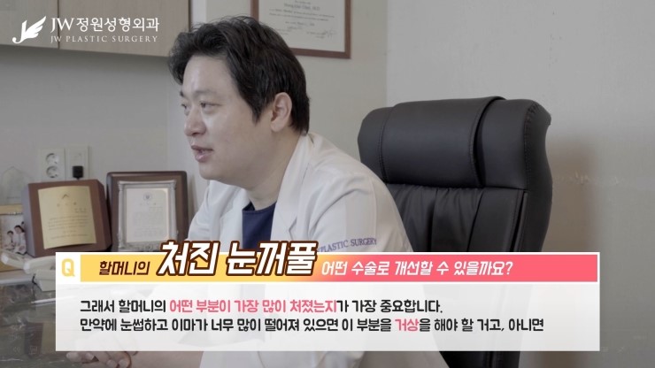 [JW정원성형외과] 할머니의 처진눈꺼풀.. 무슨수술을 해야할까요? 관련 이미지 12
