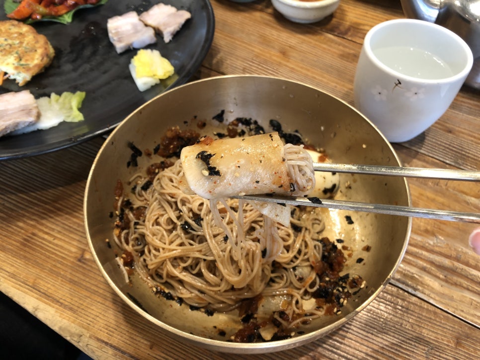 [판교 맛집] 3대를 잇는 맛, 샘밭막국수 판교점 솔직 후기 관련 이미지 13