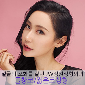 얼굴의 조화를 살린 JW정원성형외과 들창코, 짧은코 성형 관련 이미지 1