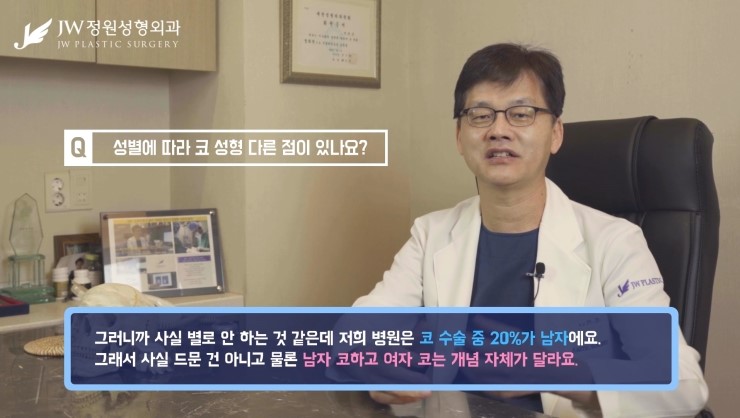 [JW정원성형외과] 남자코성형병원 고민한다면? 드루와 드루와 남자코성형의 모든것! 관련 이미지 7