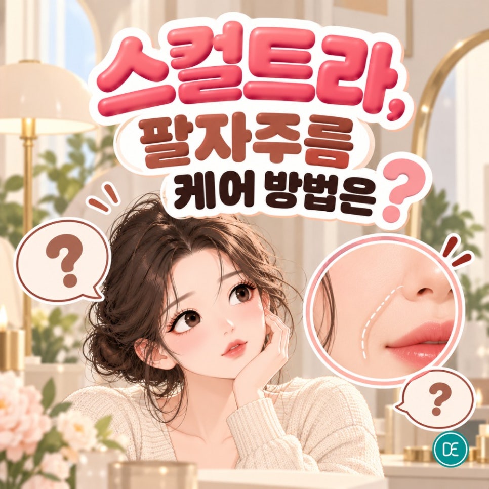 배곧 콜라겐부스터 스컬트라, 팔자주름 케어 방법 관련 이미지 1