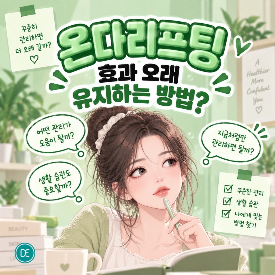 압구정 온다리프팅 효과 오래 유지하는 방법 관련 이미지 4