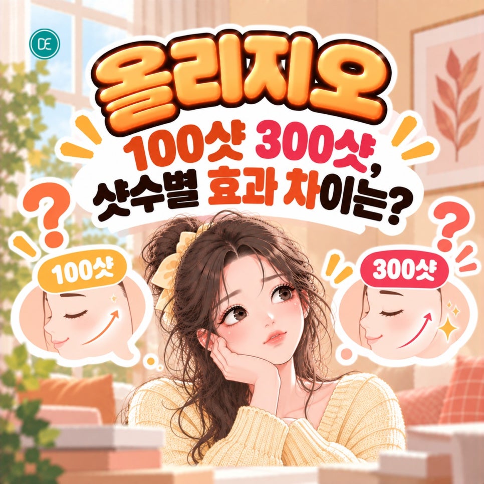 건대 올리지오 100샷 300샷, 샷수별 효과 차이는? 관련 이미지 2