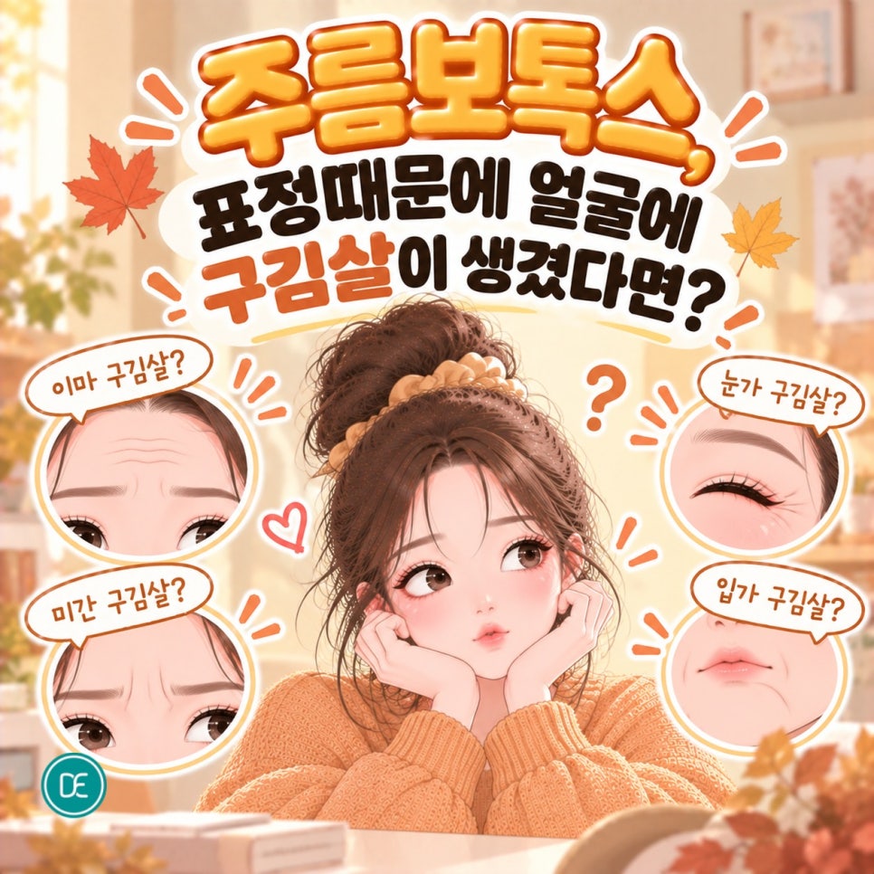 건대입구 주름보톡스, 표정때문에 얼굴에 구김살이 생겼다면 관련 이미지 1