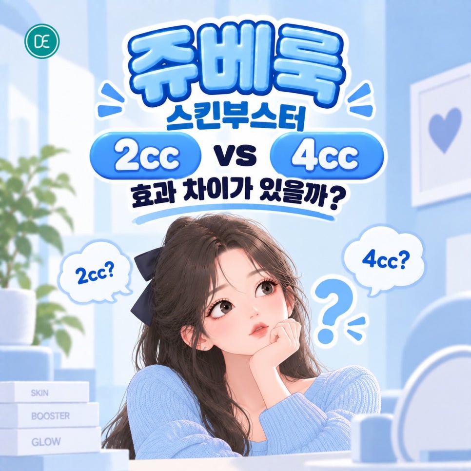 송도 쥬베룩 스킨부스터 2cc vs 4cc, 효과 차이가 있을까? 관련 이미지 2