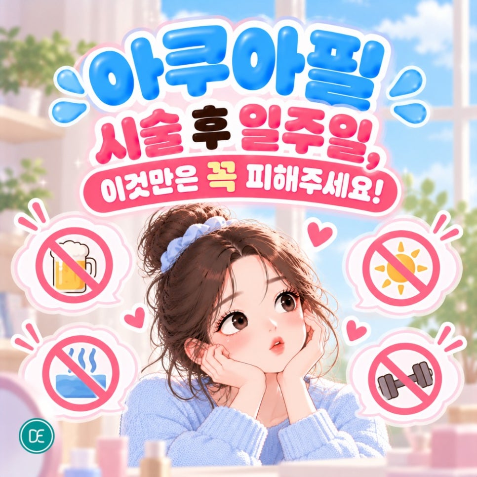 시흥 아쿠아필, 시술 당일 화장해도 될까? 관련 이미지 3