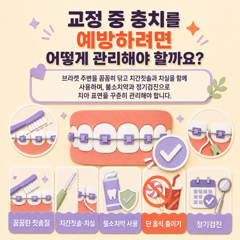 사가정역치과 교정 중 충치가 발견되면 치료는 어떻게 진행할까요? 관련 이미지 9