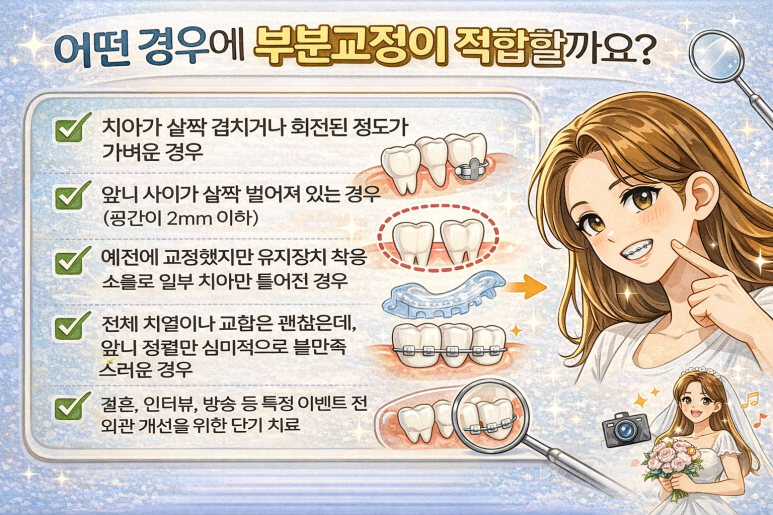 상계동치과, 치아 1~3개만 가지런히! 부분교정 어디까지 가능할까요? 관련 이미지 4