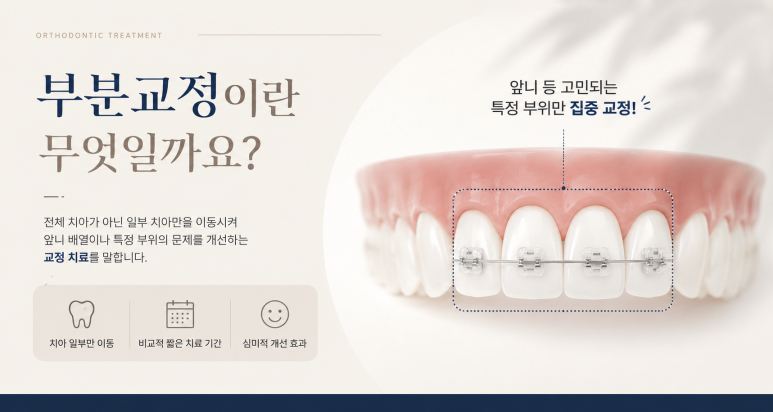 사가정역치과, 부분교정으로 가능한 경우와 어려운 경우는? 관련 이미지 2