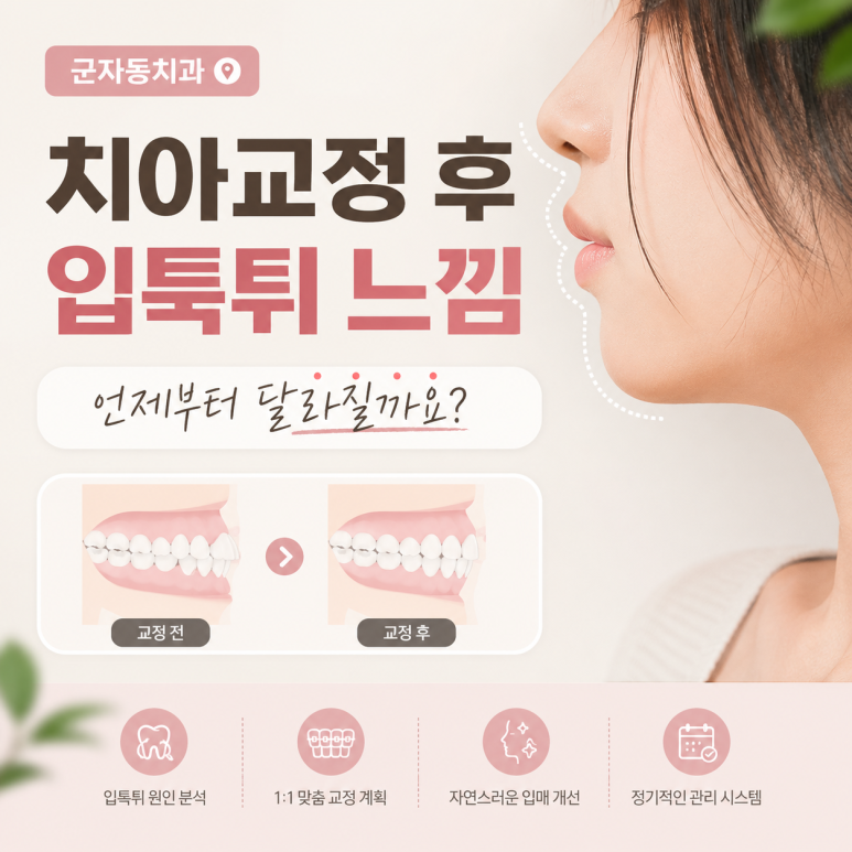 Gunja-dong Dental Clinic: When Does the Protruding-Mouth Appearance Start to Change After Orthodontic Treatment? image 1
