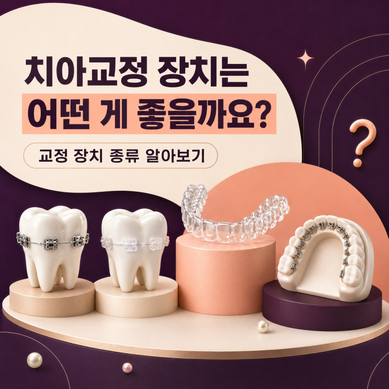 군자치과, 치아교정 장치는 어떤 게 좋을까요? 교정 장치 종류 알아보기 관련 이미지 1